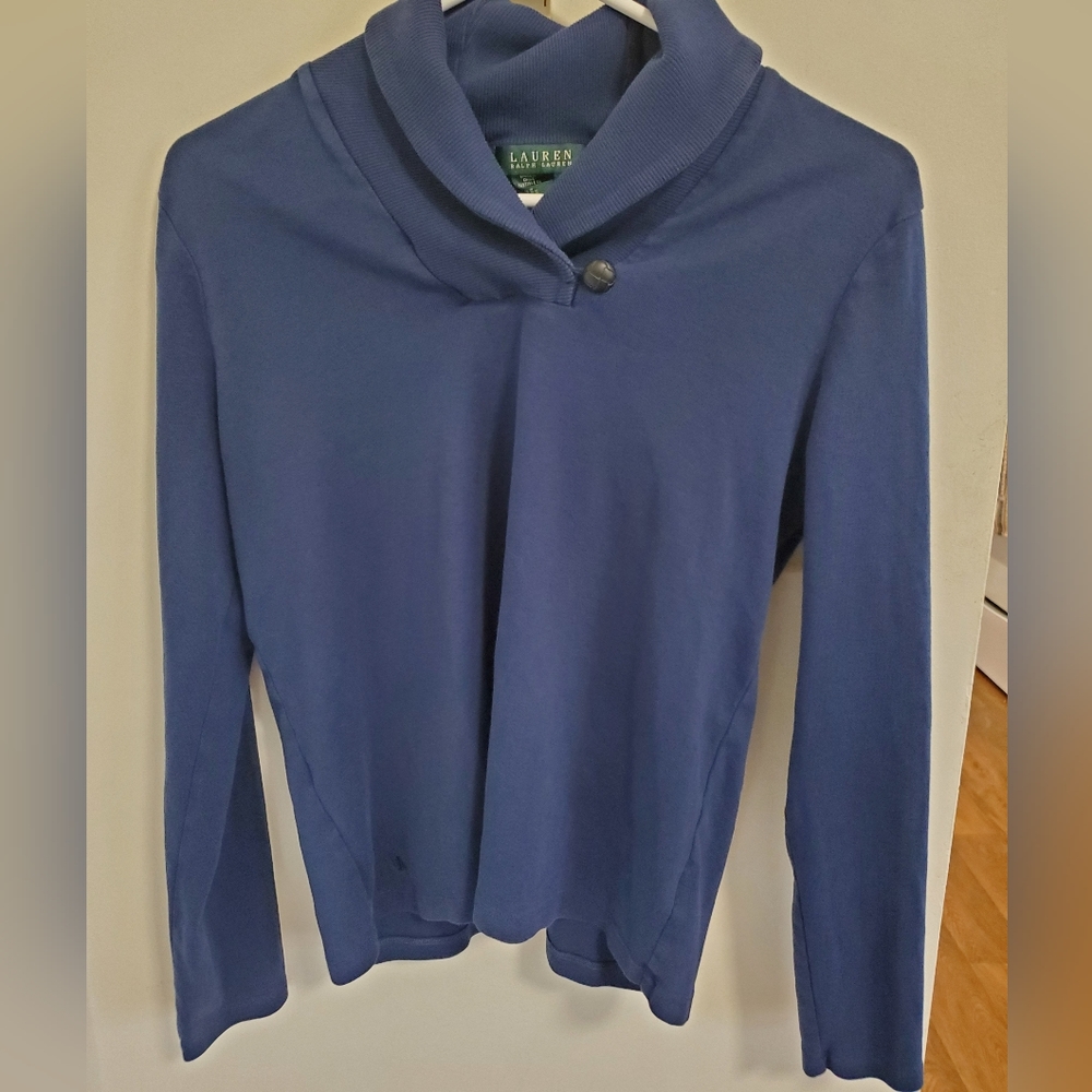 Ralph Lauren Navy Blue Pullover, large